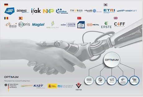 Konecranes-led international research project OPTIMUM awarded by ITEA for Excellence for leaps in smart factory development